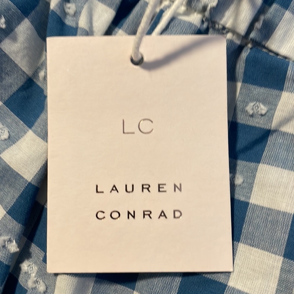 NWT LC Lauren Conrad Smocked Waist Pull-On Shorts. XXL - Picture 5 of 9